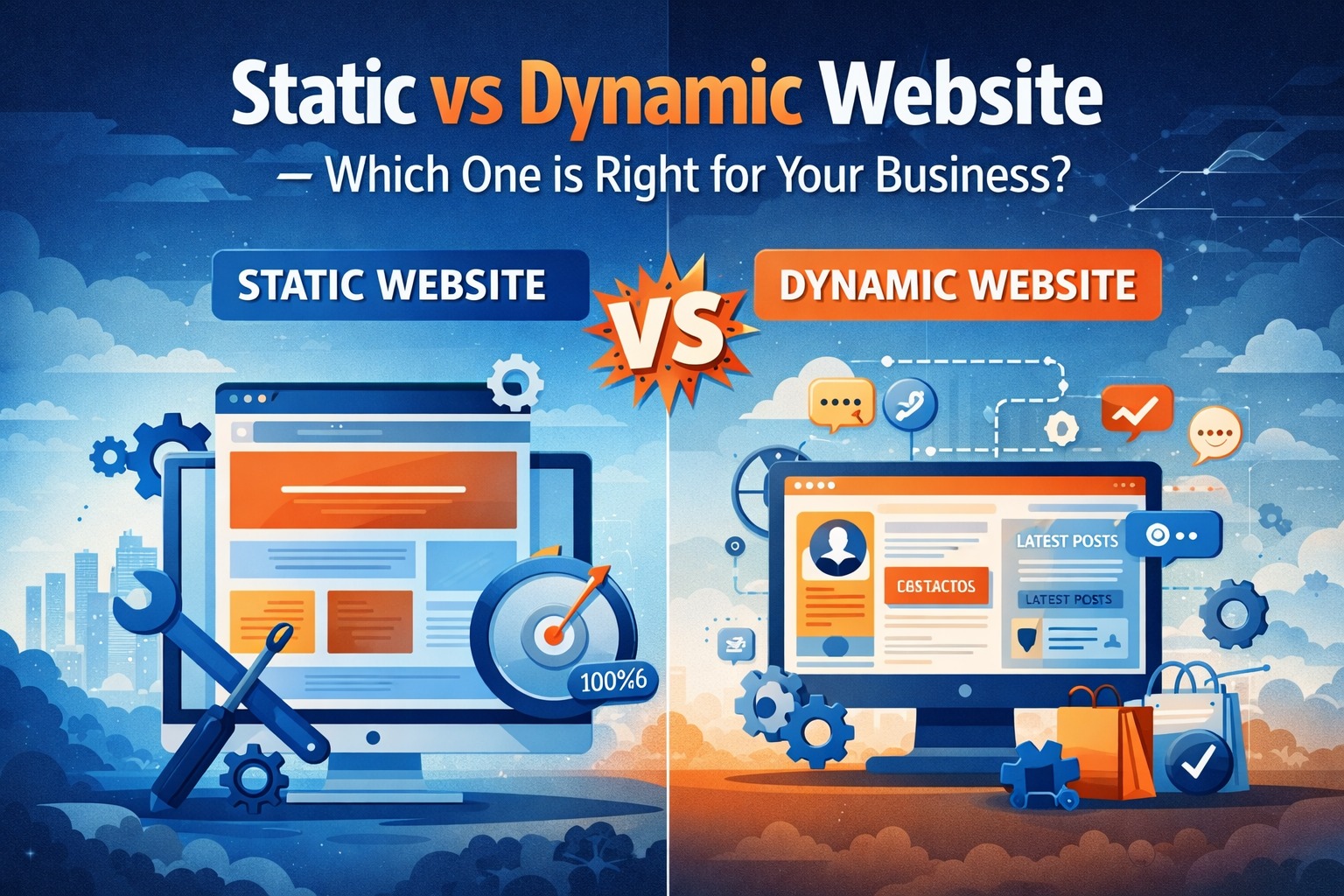 Static vs Dynamic Website – Which One is Right for Your Business?